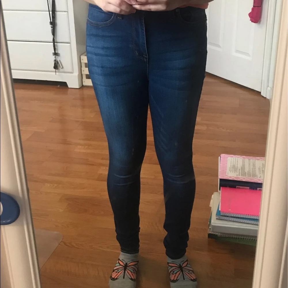 High Rise Skinny Jeans